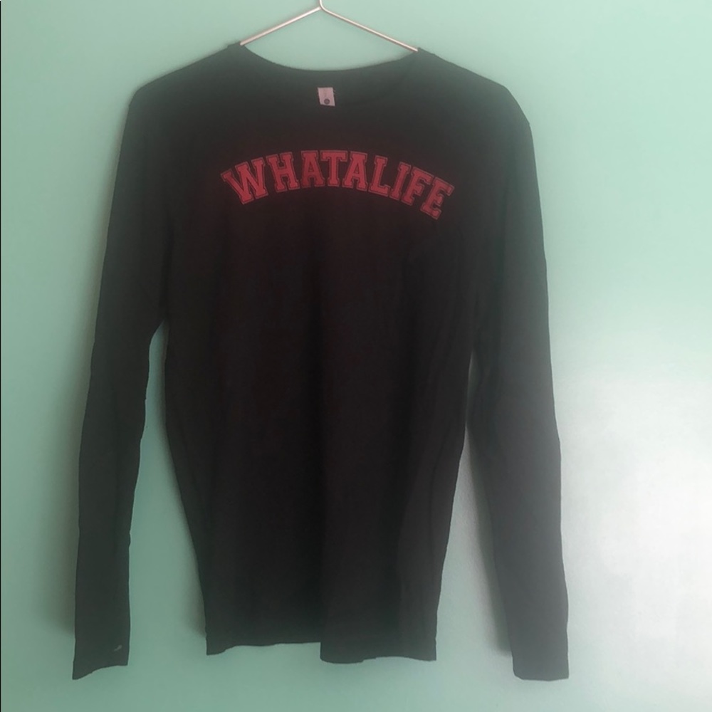 Whatalife™️ Premium Fitted Long Sleeve T-Shirt